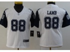 Youth Dallas Cowboys #88 CeeDee Lamb White Color Rush Limited Jerseys