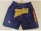 Golden State Warriors Blue Bolts Just Don Shorts