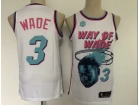 Nike Miami Heat #3 Dwyane Wade White Way Of Wade Jersey