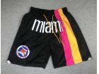 Miami Heat Black ABA Just Don Shorts