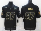 San Francisco 49ers #97 Nick Bosa Black Salute to Service Limited Jersey