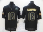 San Francisco 49ers #10 Jimmy Garoppolo Black Salute to Service Limited Jersey