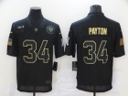 Chicago Bears #34 Walter Payton Black Salute to Service Limited Jersey