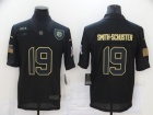 Pittsburgh Steelers #19 JuJu Smith-Schuster Black Salute to Service Limited Jersey