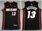 Nike Miami Heat #13 Bam Adebayo Black Jersey