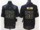 Indianapolis Colts #56 Quenton Nelson Black Salute to Service Limited Jersey