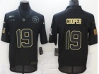 Dallas Cowboys #19 Amari Cooper Black Salute to Service Limited Jersey