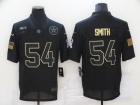 Dallas Cowboys #54 Jaylon Smith Black Salute to Service Limited Jersey