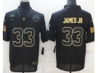 Los Angeles Chargers #33 Derwin James Jr Black Salute to Service Limited Jersey