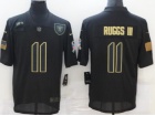 Oakland Raiders #11 Henry Ruggs III Black Salute to Service Limited Jersey