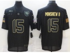 Jacksonville Jaguars #15 Gardner Minshew II Black Salute to Service Limited Jersey