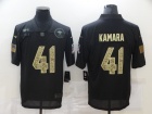 New Orleans Saints #41 Alvin Kamara Black Camo Salute to Service Limited Jersey