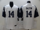 Dallas Cowboys #14 Andy Dalton White Color Rush Limited Jersey