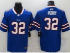 Buffalo Bills #32 Senorise Perry Blue Men's Vapor Untouchable Limited Jersey