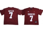 Oklahoma Sooners #7 Spencer Rattler Red Limited Jersey