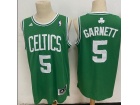 Boston Celtics #5 Kevin Garnett Green Jersey