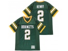 Derek Henry #2 Hornets High School Green Football Jersey