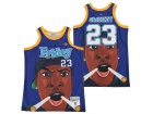 1995 Movie Friday Smokey #23 Blue Basketball Jersey