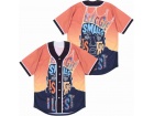 Biggie Smalls Bad Boy #72 Orange Baseball Jersey