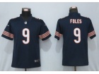 Woman Chicago Bears #9 Nick Foles Blue Vapor Limited Jersey