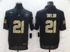 Washington Redskins #21 Sean Taylor Black Camo Salute to Service Limited Jersey