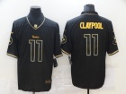 Pittsburgh Steelers #11 Chase Claypool Black Golden Vapor Limited Jersey