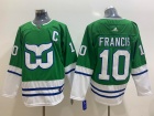 Adidas Hartford Whalers #10 Ron Francis Green Hockey Jersey