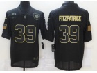 Pittsburgh Steelers #39 Minkah Fitzpatrick Black Salute to Service Limited Jersey