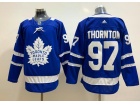 Adidas Toronto Maple Leafs #97 Joe Thornton Blue Hockey Jersey