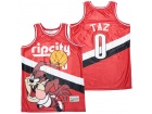 Portland Trail Blazers Ripcity #0 TAZ Red Basketball Jersey