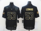 Indianapolis Colts #53 Darius Leonard Black Salute to Service Limited Jersey