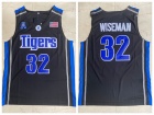 Memphis Tigers #32 James Wiseman Black Jersey