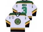 Ross the Boss Rhea #3 White St John's Shamrocks Hockey Jersey