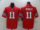 Buffalo Bills #11 Cole Beasley Red Color Rush Limited Jersey