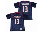 Tua Tagovailoa #13 Crusaders High School Navy Blue Football Jersey