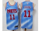 Nike Brooklyn Nets #11 Kyrie Irving Blue Jersey