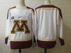 Minnesota Golden Gophers Blank White Hockey Jersey