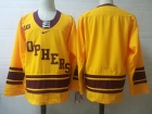 Minnesota Golden Gophers Blank Yellow Hockey Jersey