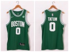 Jordan Boston Celtics #0 Jayson Tatum Green Jersey