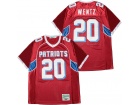 Carson Wentz #20 Patriots High School Red Football Jersey