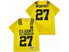 Christian McCaffrey #27 All-American Gold Football Jersey