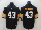 Pittsburgh Steelers #43 Troy Polamalu Black New Style Vapor Limited Jersey