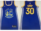 Golden State Warriors #30 Stephen Curry Blue Woman Dress Jersey