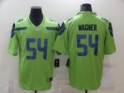 Seattle Seahawks #54 Bobby Wagner Green Vapor Untouchable Limited Jersey