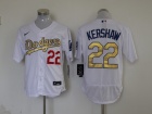 Nike Los Angeles Dodgers #22 Clayton Kershaw White Program Flexbase Jersey