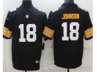 Pittsburgh Steelers #18 Diontae Johnson Black New Style Limited Football Jersey