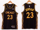 Nike Chicago Bulls #23 Michael Jordan Black 2021 City Jersey