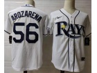 Nike Tampa Bay Rays #56 Randy Arozarena White Cool Base Jersey