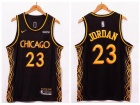 Chicago Bulls #23 Michael Jordan Black 2020-21 City Jersey