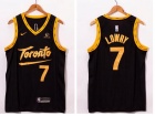 Toronto Raptors #7 Kyle Lowry Black 2020-21 City Jersey